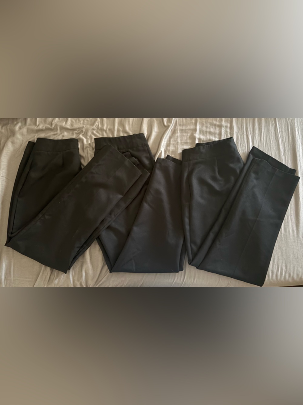 3 pairs of Black women’s trousers